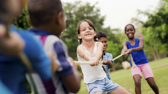 kids at summer camp