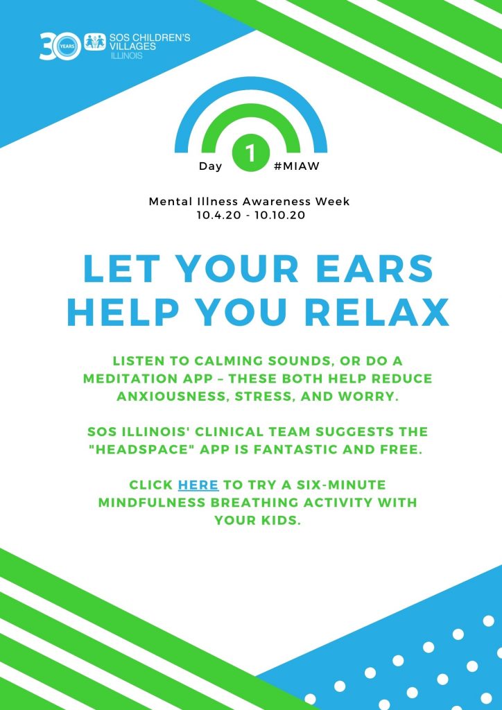 Let your hears help you relax